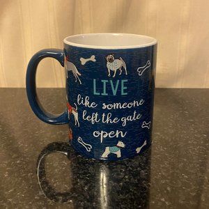 Cute Blue Dog Mug